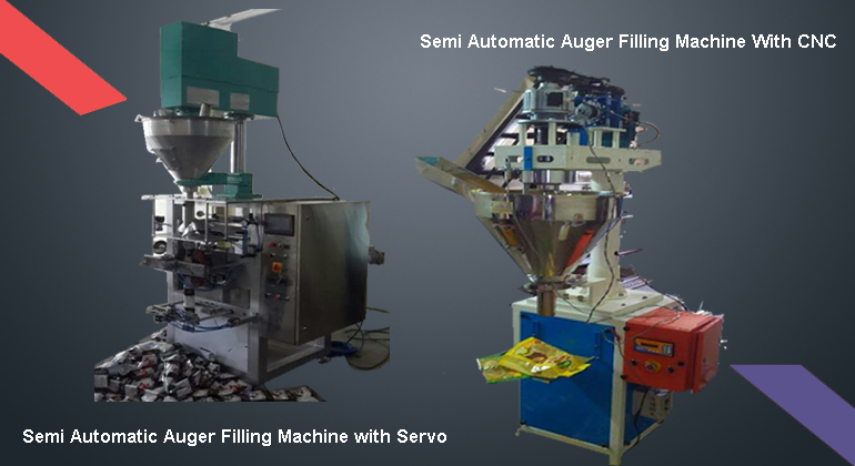 Semi-Automatic Auger Filling Machine